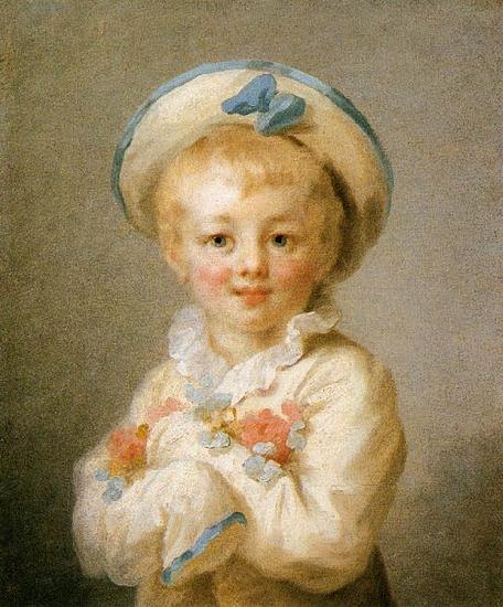 Jean Honore Fragonard A Boy as Pierrot